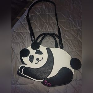BETSEY JOHNSON panda bear purse